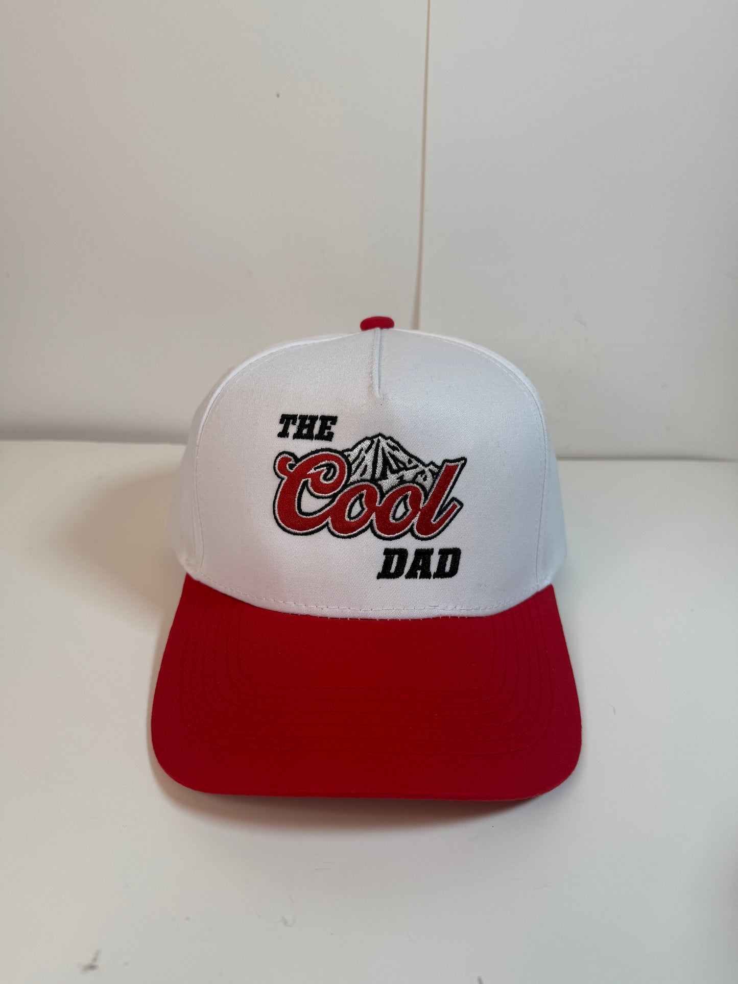 The Cool Dad A-Frame Hat | Red/White |