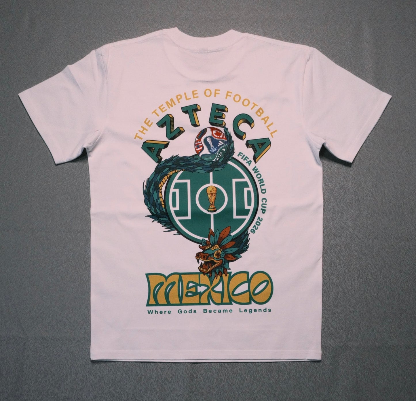 Azteca Tee |White|