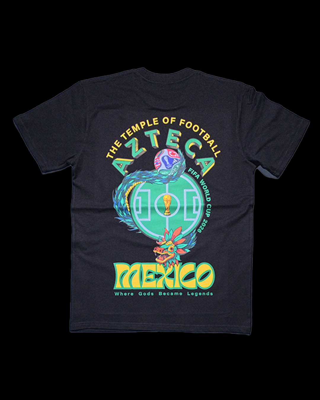 Azteca Tee |Black|