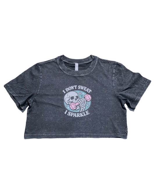 I Sparkle Crop Top
