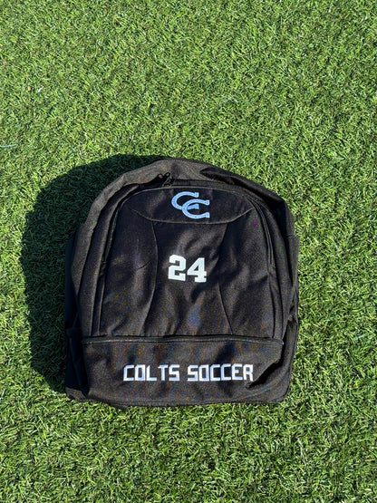Carson Practice Jersey and backpack