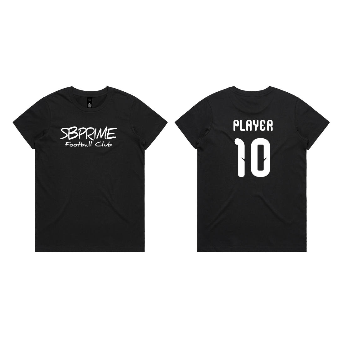 SB Prime Women T-Shirt |Black|