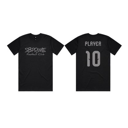 SB Prime T-Shirt | Black with Gray design |